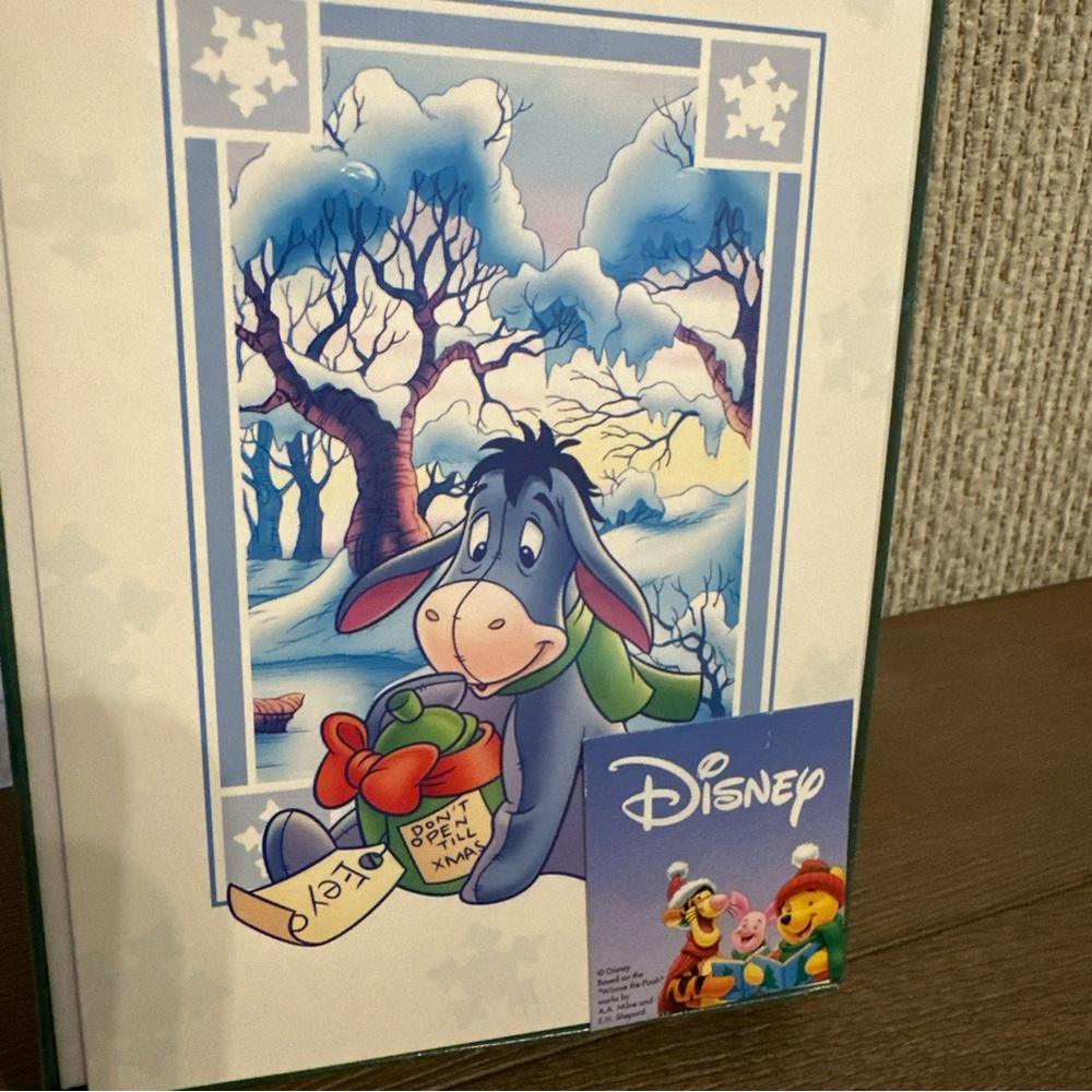Eeyore Winnie The Pooh Disney Greeting Holiday Cards Box of 10 w/ Envelopes New - Picture 2 of 4
